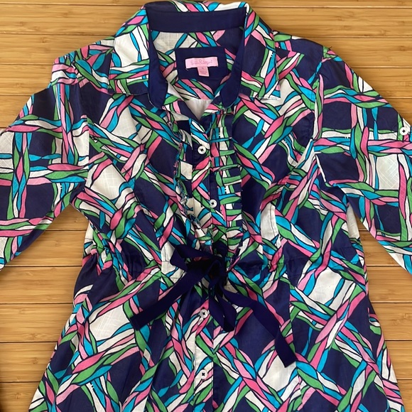 Lilly Pulitzer Button Down Front Dress - Picture 3 of 7